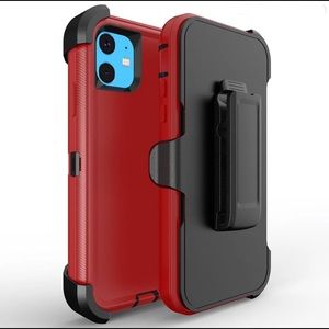 iPhone 11 Defender in Red